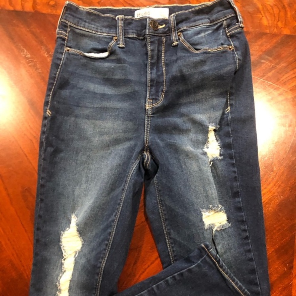 mudd high rise jegging size 5 (b6)